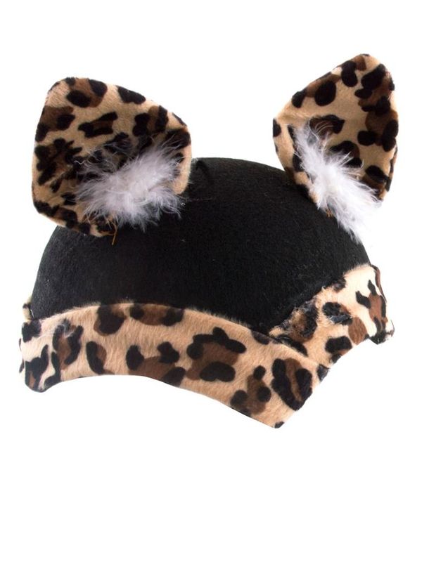 Kappe Leopard mit Ohren