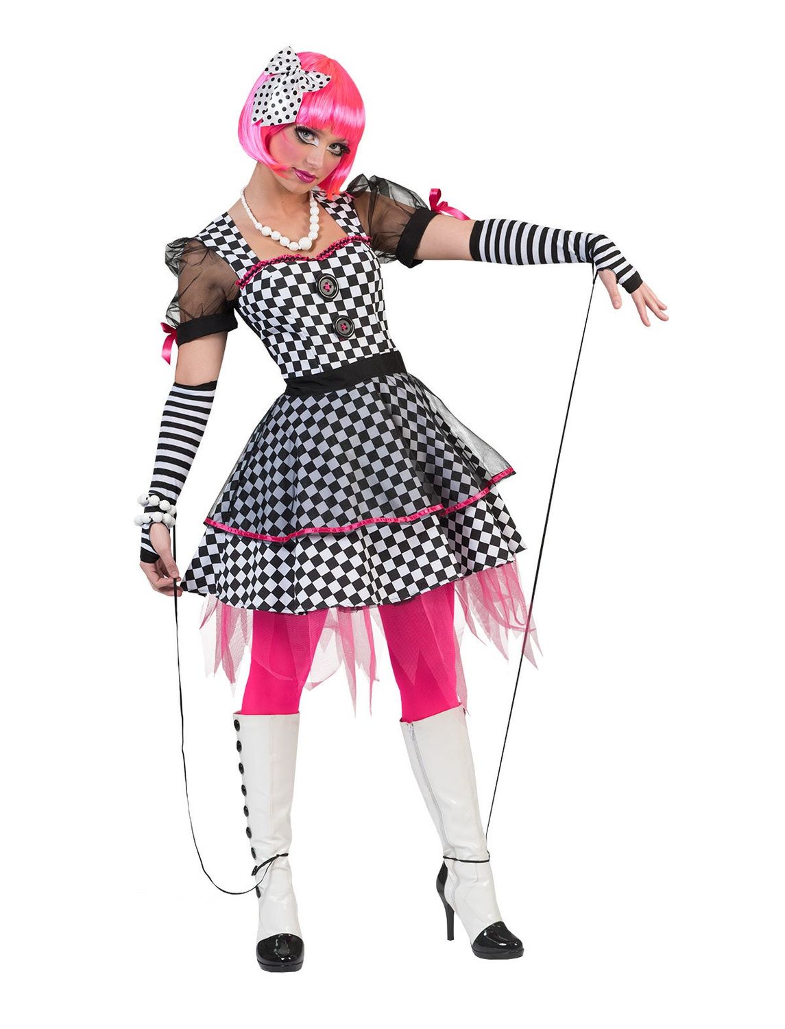 Kleid Harlekin