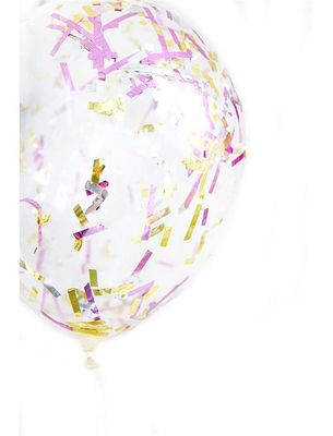 Ballonconfetti 100g Wit