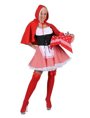 Kleid Rotkäppchen mit Cape