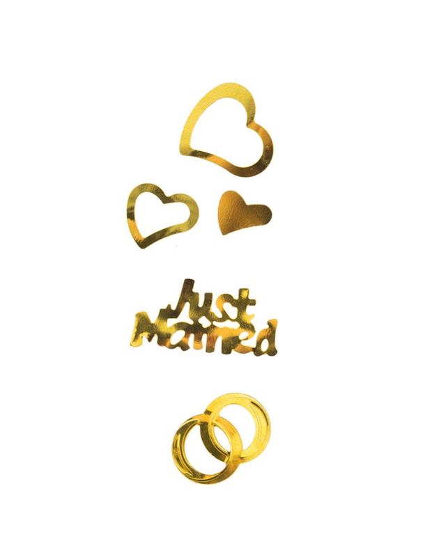 Konfetti Hochzeit 20g Gold