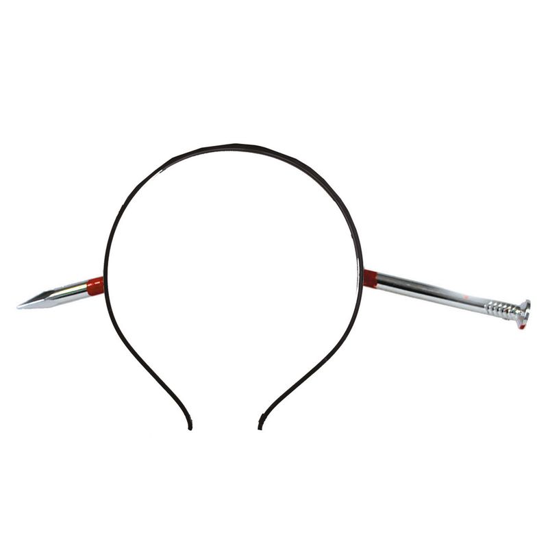 Haarreif Nagel durch Kopf