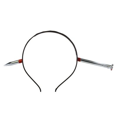 Haarreif Nagel durch Kopf