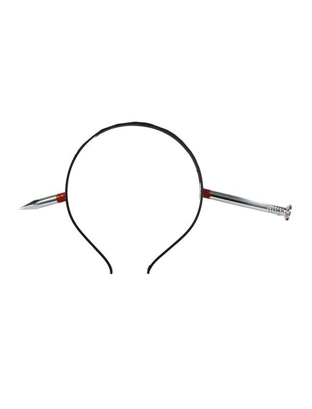 Haarreif Nagel durch Kopf