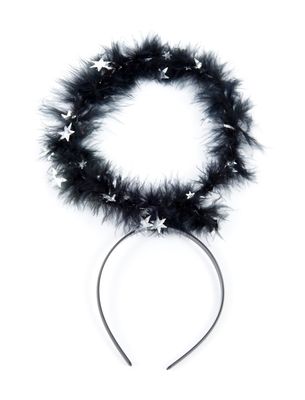 Haarreif Heiligenschein Schwarz