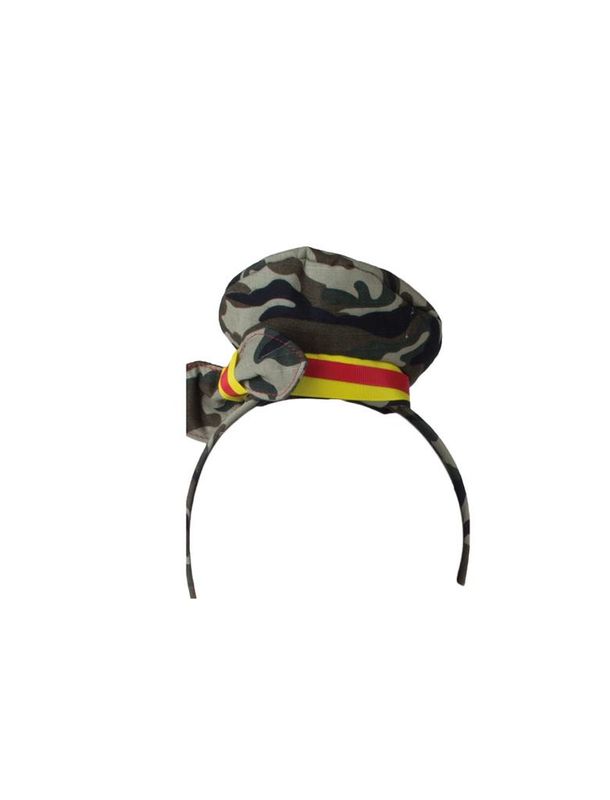 Haarreif Mini-Hut Militär