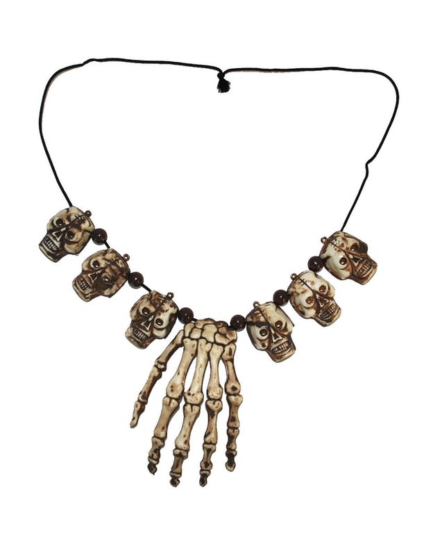 Halskette mit Skelett Halskette mit Skelett