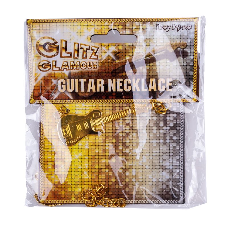 Halskette Gitarre Gold