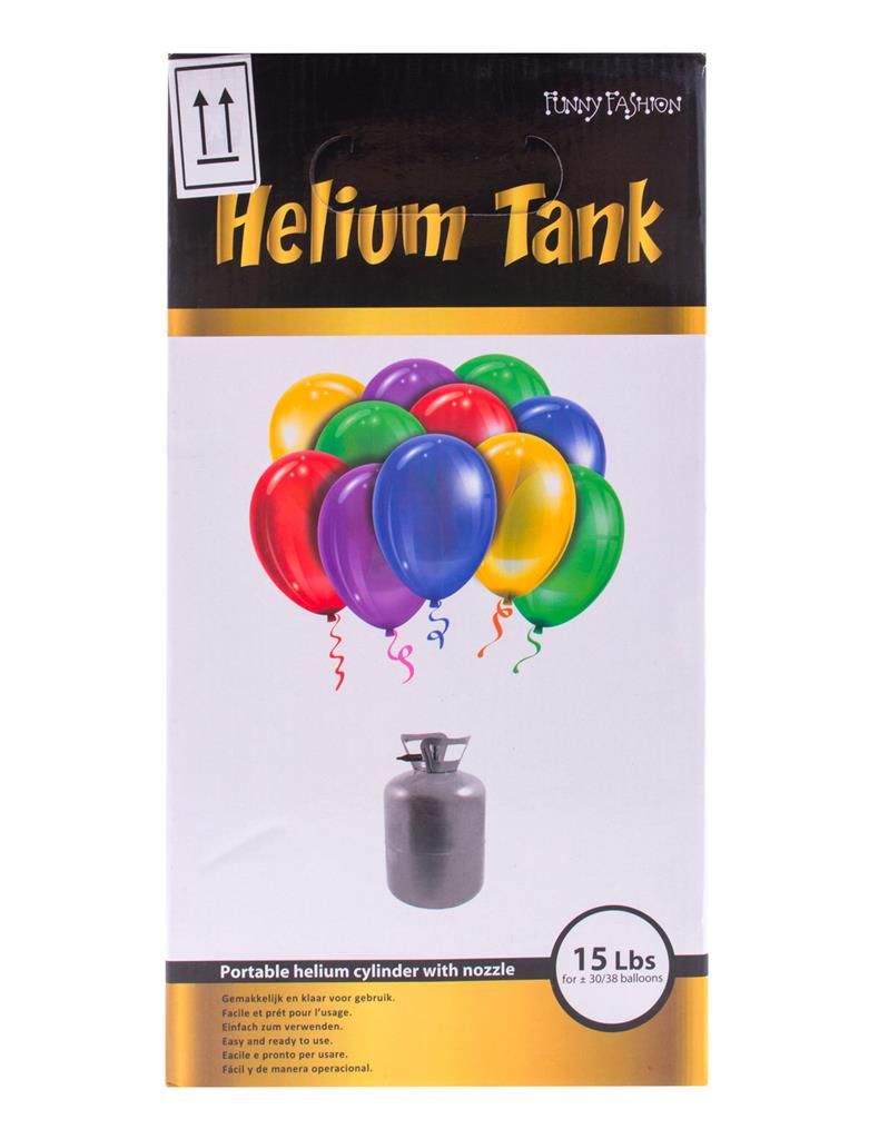 Helium Einwegflasche Max 30 Ballons 7L
