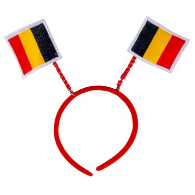 Haarreif Fahnen Belgien