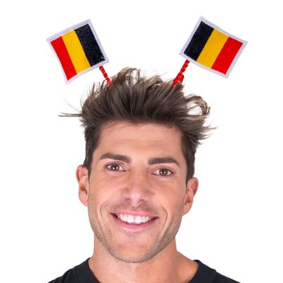Haarreif Fahnen Belgien