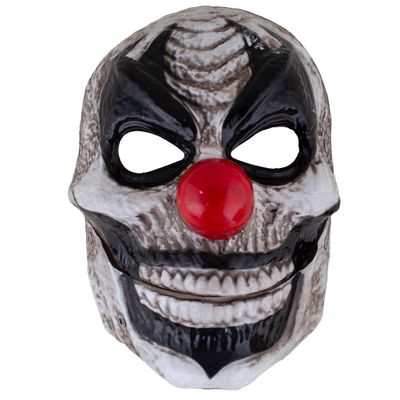Halloween Maske Clown mit beweglichen Mund