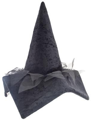Hexenhut Schwarz