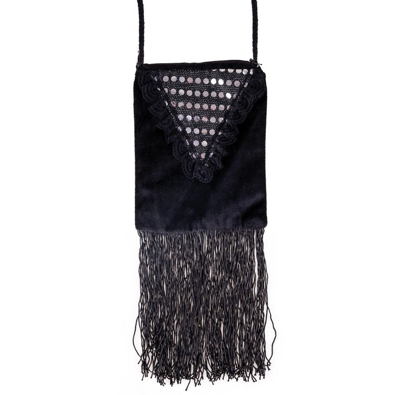 Handtasche mit Fransen