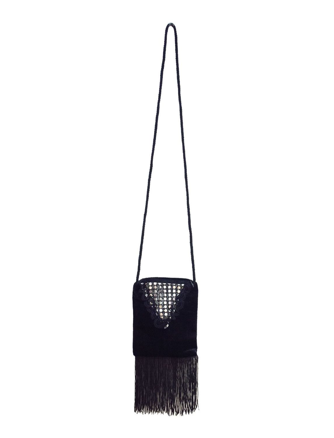 Handtasche mit Fransen