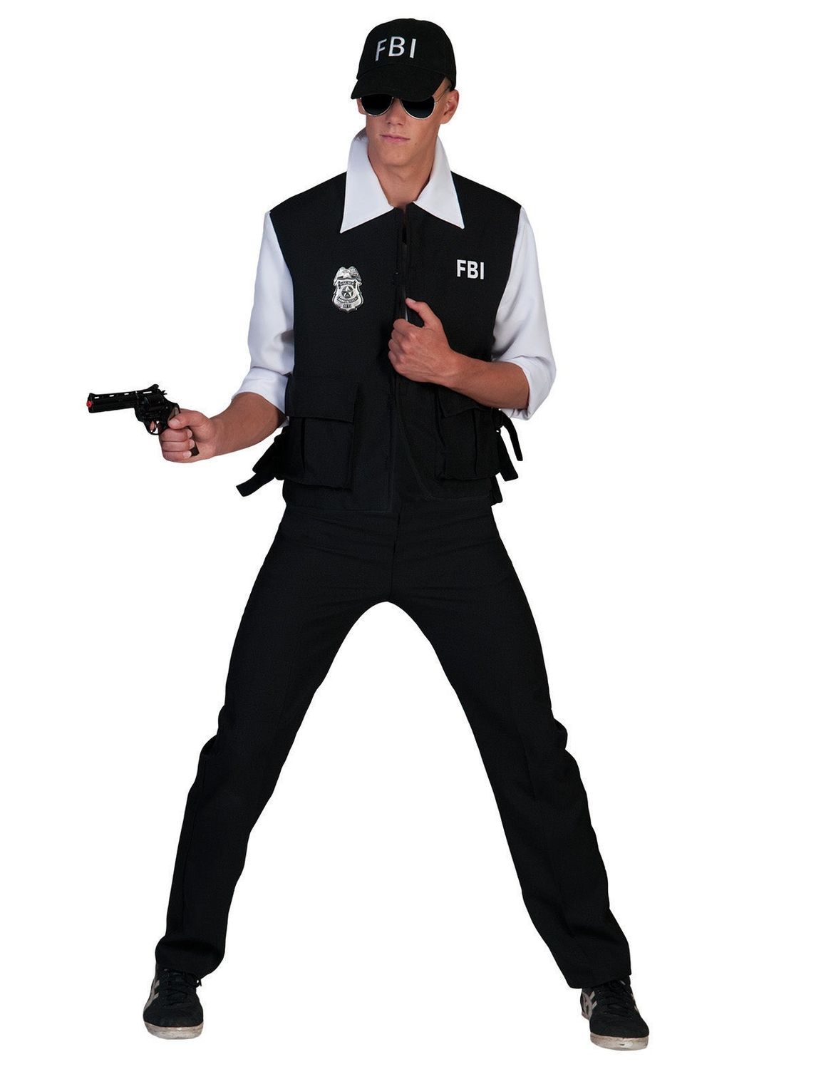 FBI Polizist Collin 4-tlg. Herren