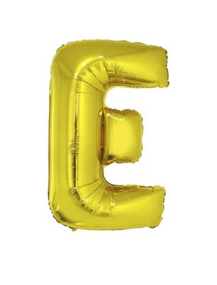 Folienballon E Gold 102cm