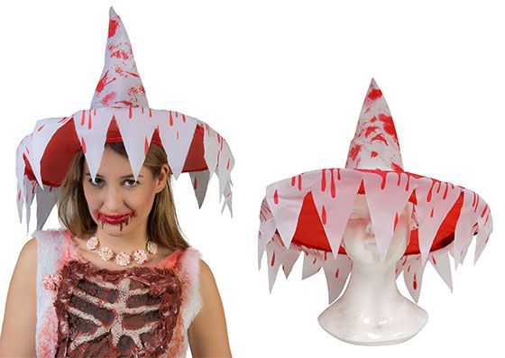 Hexenhut mit Blutflecken Hexenhut mit Blutflecken