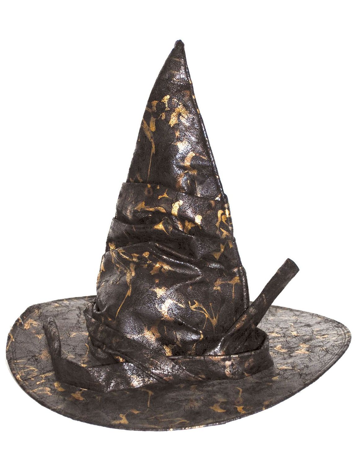 Hexenhut Schwarz/Gold