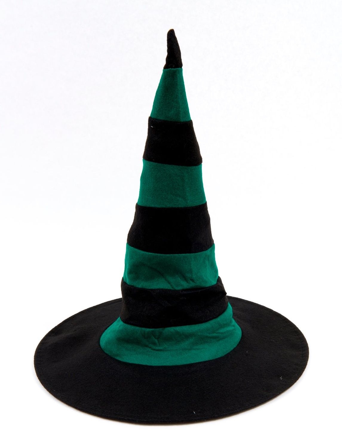 Hexenhut Schwarz/Grün