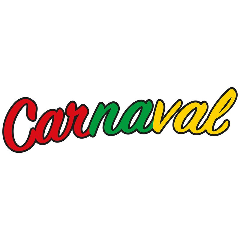 Fensteraufkleber Carnaval