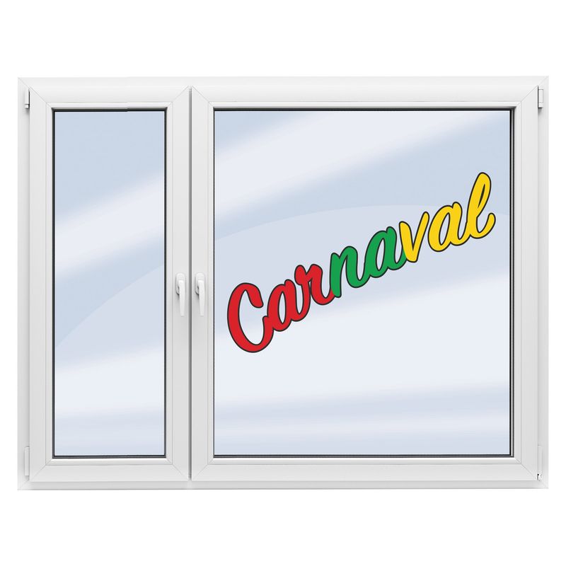 Fensteraufkleber Carnaval