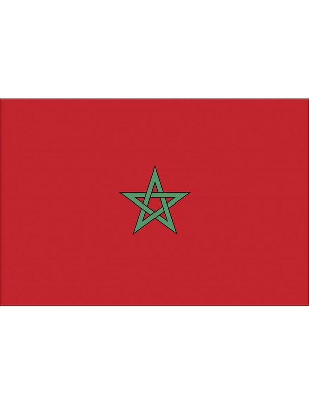 Vlag 150 x 90 cm Marokko