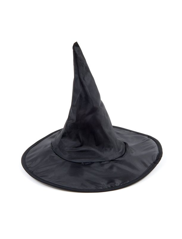 Hexenhut Satin Schwarz Hexenhut Satin Schwarz
