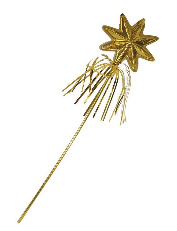 Feenstab Gold mit Stern