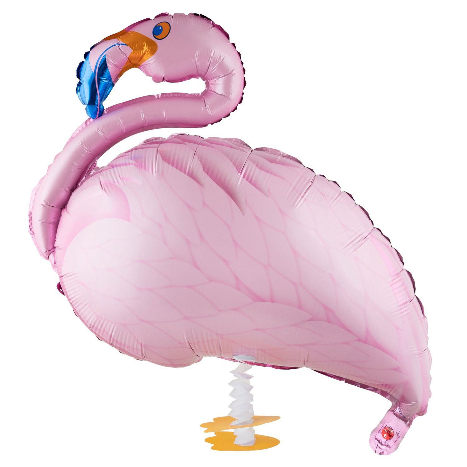 Folienballon Airwalker Flamingo rosa