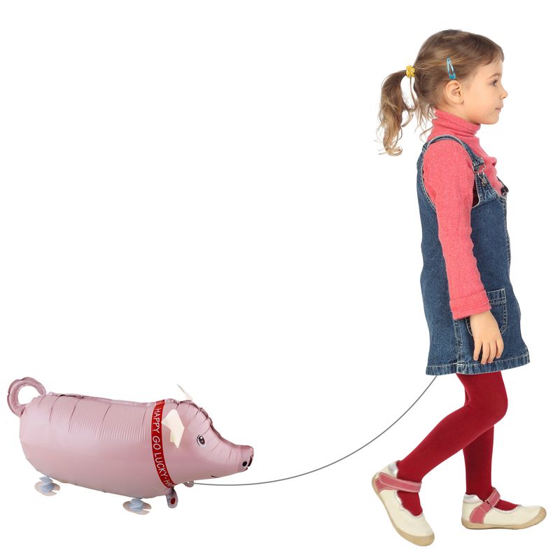 Folieballon Airwalker Varken