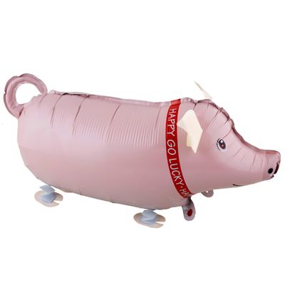 Folienballon Airwalker Schwein Folienballon Airwalker Schwein