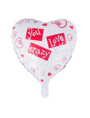 Folieballon 45cm Hart I LOVE YOU