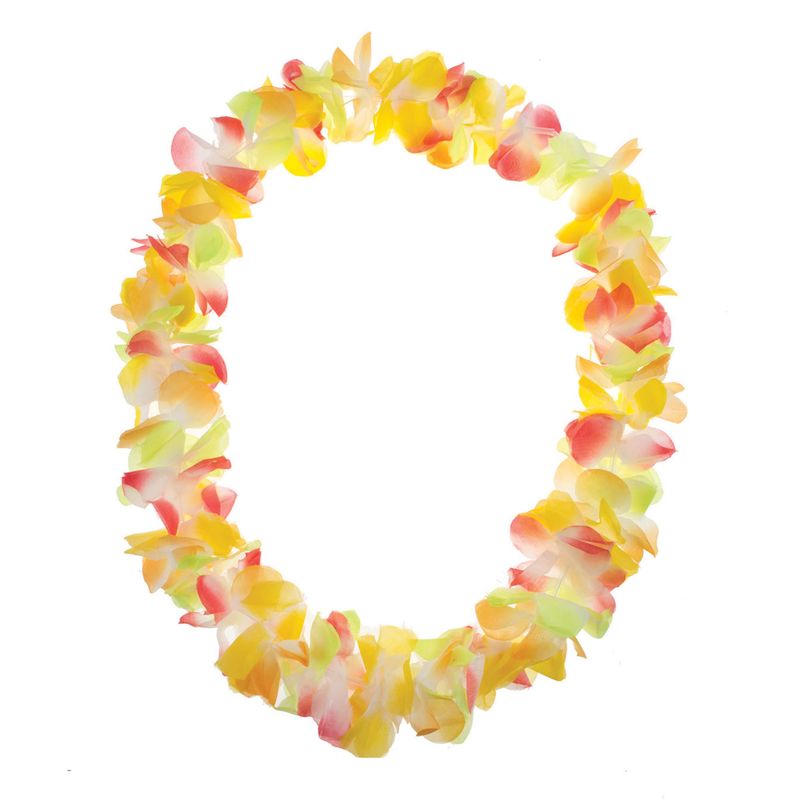 Blumenkette Hawaii Gelb