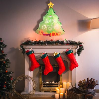 Folienballon Tannenbaum 81cm