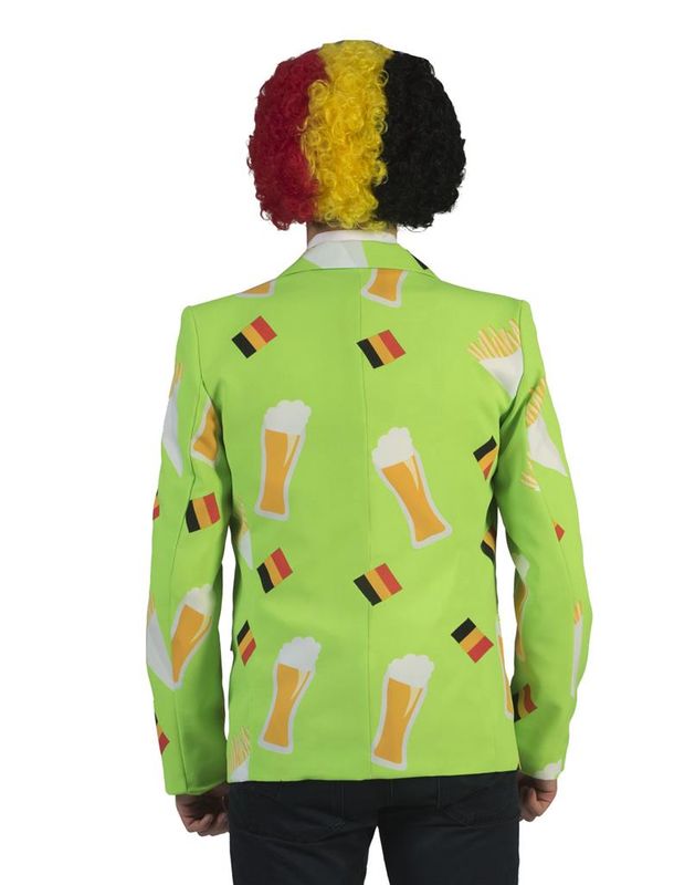 Jas belgisch bier en frieten
