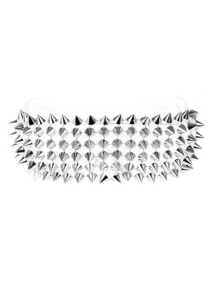 Brille mit Nieten silber