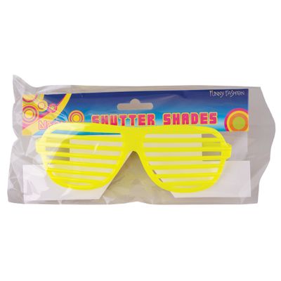 Bril fluo 4 kleuren
