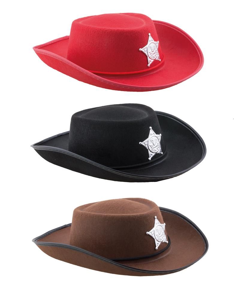 Cowboyhut Adam 3 Farben Cowboyhut Adam 3 Farben