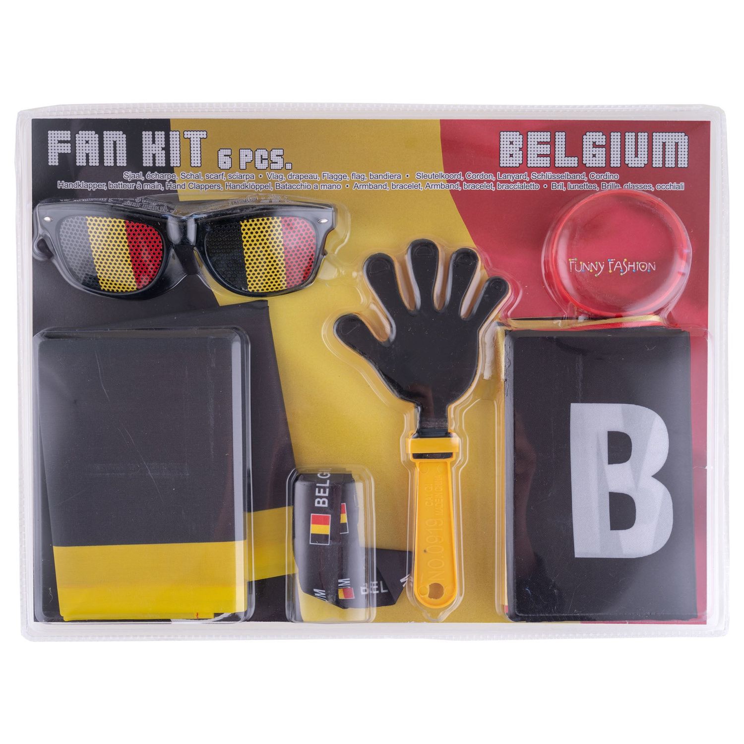 Belgien Fanartikel-Paket 6-Tlg. Copy