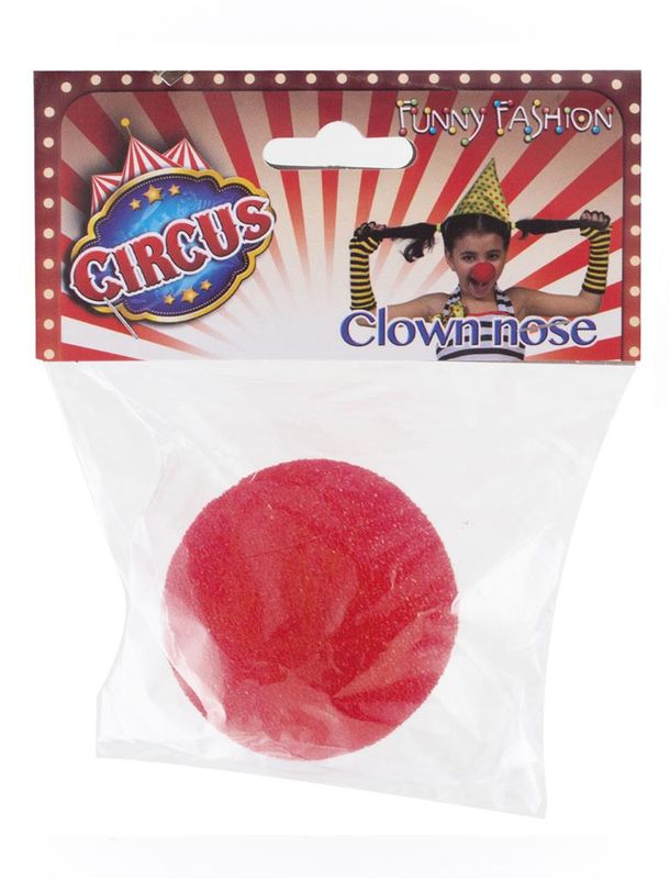 Clown Schaumstoffnase rot