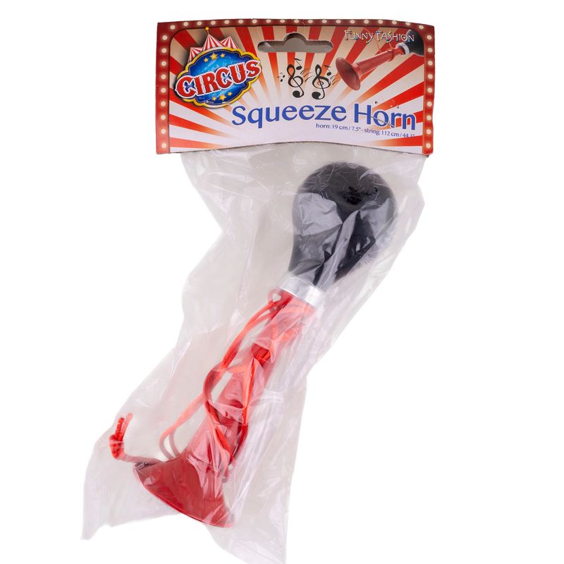 Clown-Hupe mit Bändchen