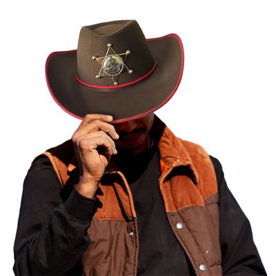 Cowboyhut Sheriff Cowboyhut Sheriff