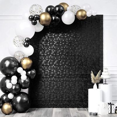 Dekorative Platte 30x30cm Schwarz Dekorative Platte 30x30cm Schwarz