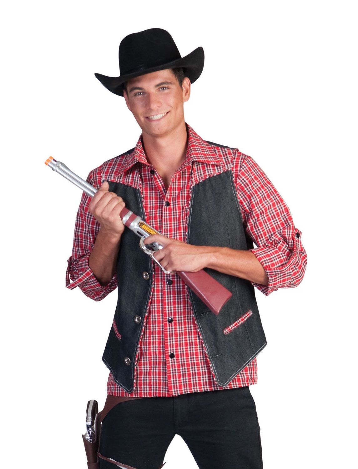 Cowboyweste Denim Ranger Herren Cowboyweste Denim Ranger Herren