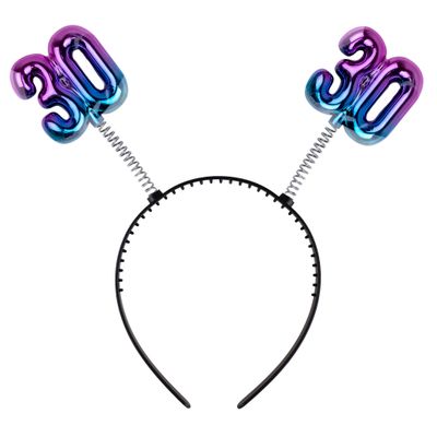 Haarreif 30. Geburtstag Regenbogen Haarreif 30. Geburtstag Regenbogen