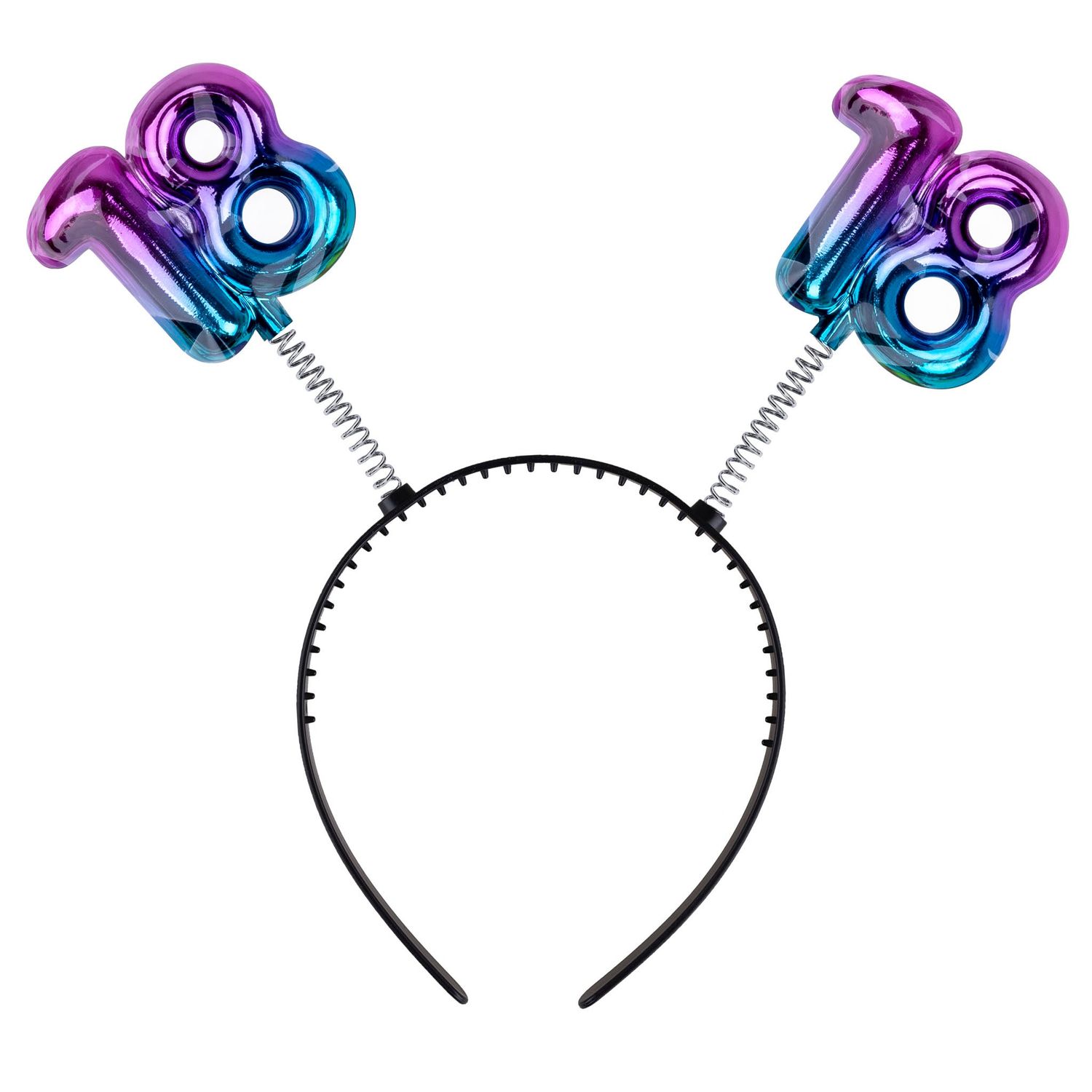 Haarreif 18. Geburtstag Regenbogen