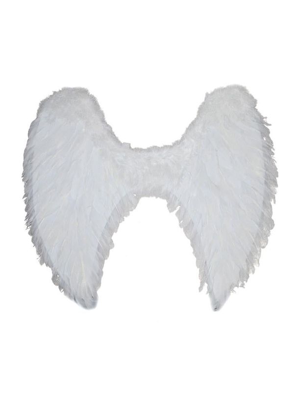 Engelflügel Weiß 65cm