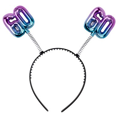 Haarreif 60. Geburtstag Regenbogen Haarreif 60. Geburtstag Regenbogen