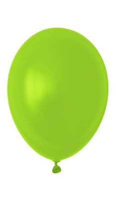 100 Uni Luftballons Hellgrün 30cm